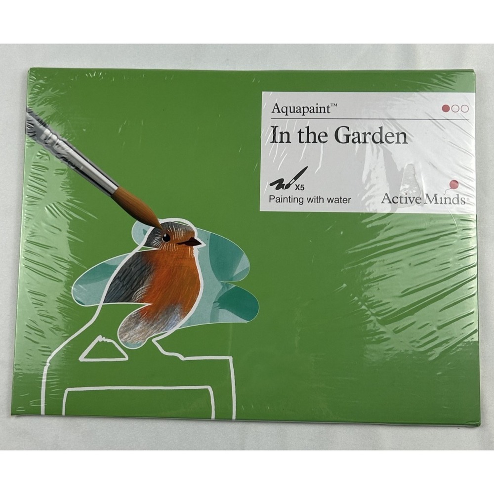Active Minds In the Garden  Aquapaint Activity 5 Reusable Water Painting